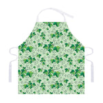 Christmas Ivy Leaf Pattern Print Adjustable Apron