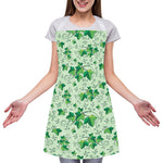 Christmas Ivy Leaf Pattern Print Adjustable Apron