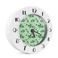 Christmas Ivy Leaf Pattern Print Alarm Clock