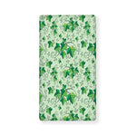 Christmas Ivy Leaf Pattern Print Baby Crib Sheet