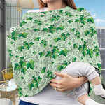 Christmas Ivy Leaf Pattern Print Baby Seat Cover