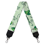 Christmas Ivy Leaf Pattern Print Bag Strap