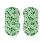 Christmas Ivy Leaf Pattern Print Bar Stool Covers