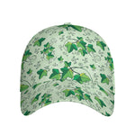 Christmas Ivy Leaf Pattern Print Baseball Cap