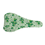 Christmas Ivy Leaf Pattern Print Bicycle Seat Cover