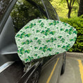 Christmas Ivy Leaf Pattern Print Car Side Mirror Covers