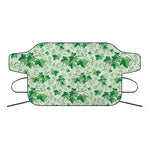 Christmas Ivy Leaf Pattern Print Car Windshield Snow Cover