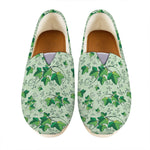 Christmas Ivy Leaf Pattern Print Casual Shoes