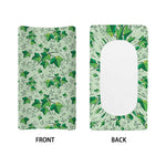 Christmas Ivy Leaf Pattern Print Changing Pad Cover