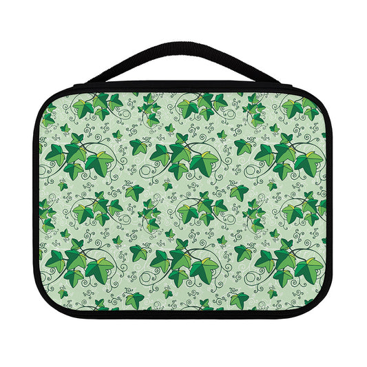 Christmas Ivy Leaf Pattern Print Classic Bible Case