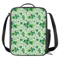 Christmas Ivy Leaf Pattern Print Crossbody Lunch Bag
