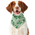 Christmas Ivy Leaf Pattern Print Dog Bandana