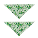 Christmas Ivy Leaf Pattern Print Dog Bandana