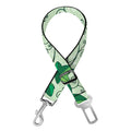 Christmas Ivy Leaf Pattern Print Dog Seat Belt