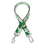 Christmas Ivy Leaf Pattern Print Dog Seat Belt