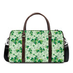 Christmas Ivy Leaf Pattern Print Duffle Bag