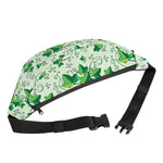 Christmas Ivy Leaf Pattern Print Fanny Pack