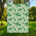 Christmas Ivy Leaf Pattern Print Garden Flag