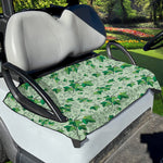 Christmas Ivy Leaf Pattern Print Golf Cart Seat Cover