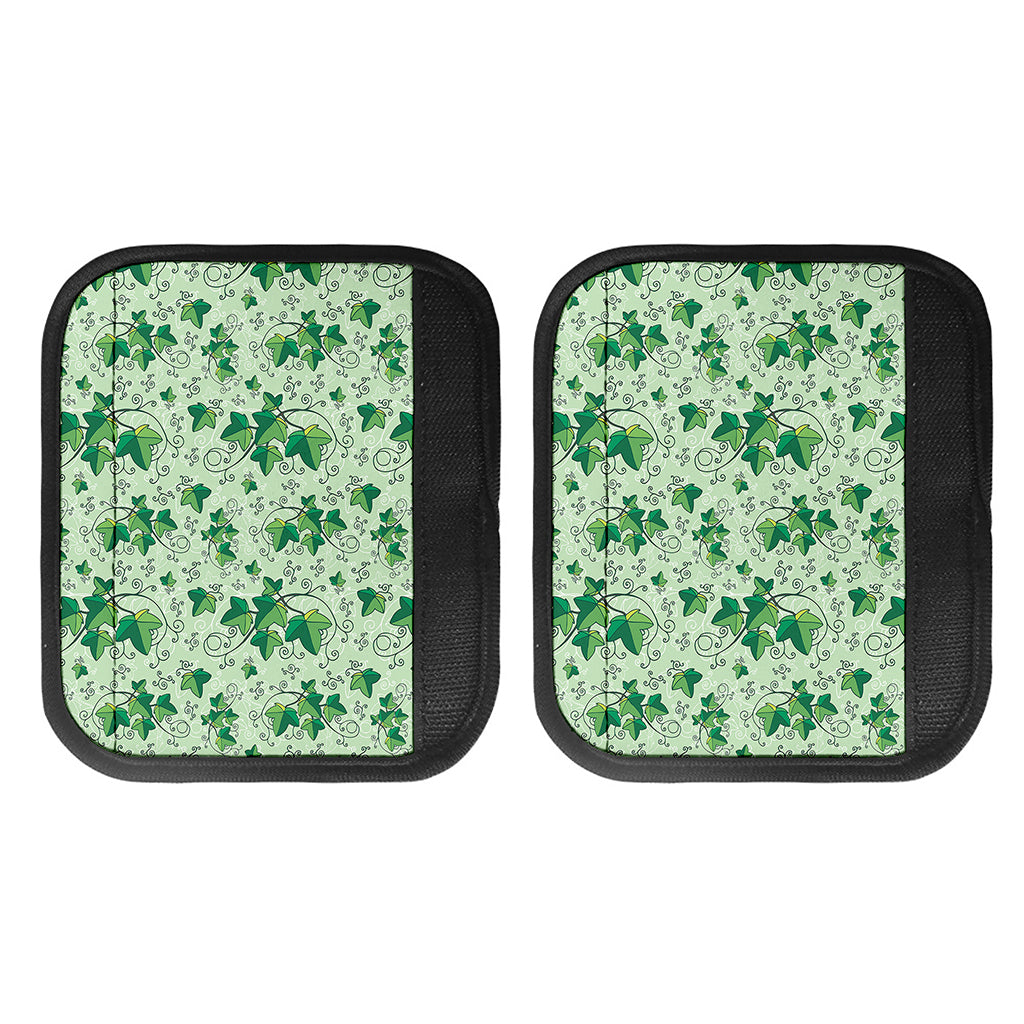 Christmas Ivy Leaf Pattern Print Handle Covers