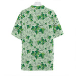 Christmas Ivy Leaf Pattern Print Hawaiian Shirt