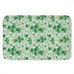 Christmas Ivy Leaf Pattern Print Indoor Door Mat