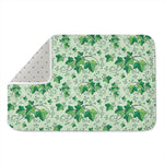 Christmas Ivy Leaf Pattern Print Indoor Door Mat