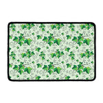 Christmas Ivy Leaf Pattern Print Kitchen Mat