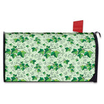 Christmas Ivy Leaf Pattern Print Mailbox Cover