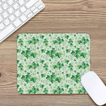 Christmas Ivy Leaf Pattern Print Mouse Pad