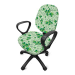 Christmas Ivy Leaf Pattern Print Office Chair Cover