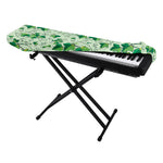 Christmas Ivy Leaf Pattern Print Piano Keyboard Cover