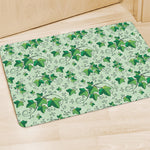 Christmas Ivy Leaf Pattern Print Polyester Doormat
