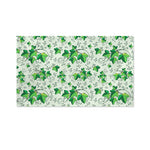 Christmas Ivy Leaf Pattern Print Polyester Flag