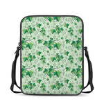 Christmas Ivy Leaf Pattern Print Rectangular Crossbody Bag