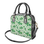 Christmas Ivy Leaf Pattern Print Shoulder Handbag