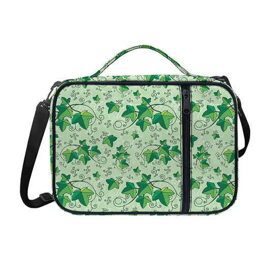 Christmas Ivy Leaf Pattern Print Shoulder Strap Bible Bag