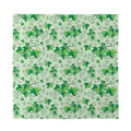 Christmas Ivy Leaf Pattern Print Silk Bandana