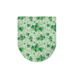 Christmas Ivy Leaf Pattern Print Toilet Lid Cover