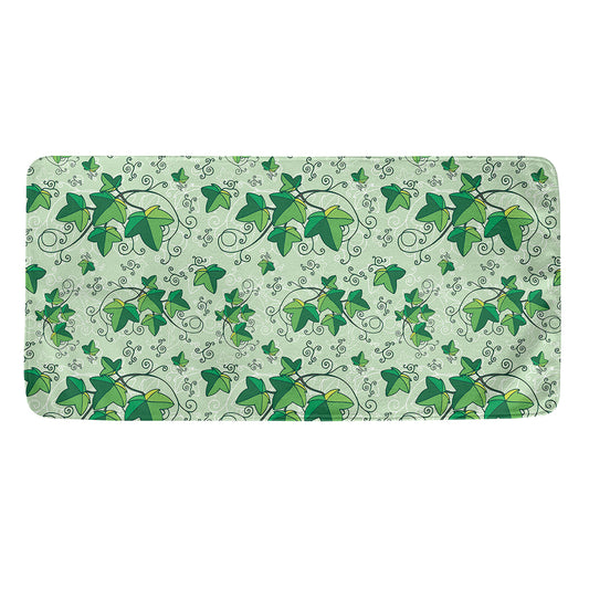 Christmas Ivy Leaf Pattern Print Towel