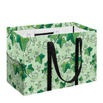 Christmas Ivy Leaf Pattern Print Utility Tote Bag