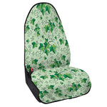 Christmas Ivy Leaf Pattern Print Waterproof Car Seat Cover