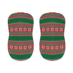 Christmas Knitted Pattern Print Bar Stool Covers