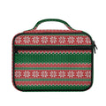 Christmas Knitted Pattern Print Briefcase Bible Bag