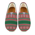 Christmas Knitted Pattern Print Casual Shoes