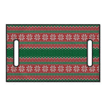 Christmas Knitted Pattern Print Golf Cart Seat Cover