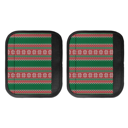 Christmas Knitted Pattern Print Handle Covers