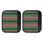 Christmas Knitted Pattern Print Handle Covers