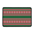 Christmas Knitted Pattern Print Kitchen Mat