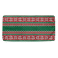 Christmas Knitted Pattern Print Towel
